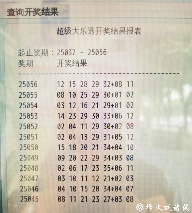 历史上的今天-大乐透2月11日开奖号码汇总